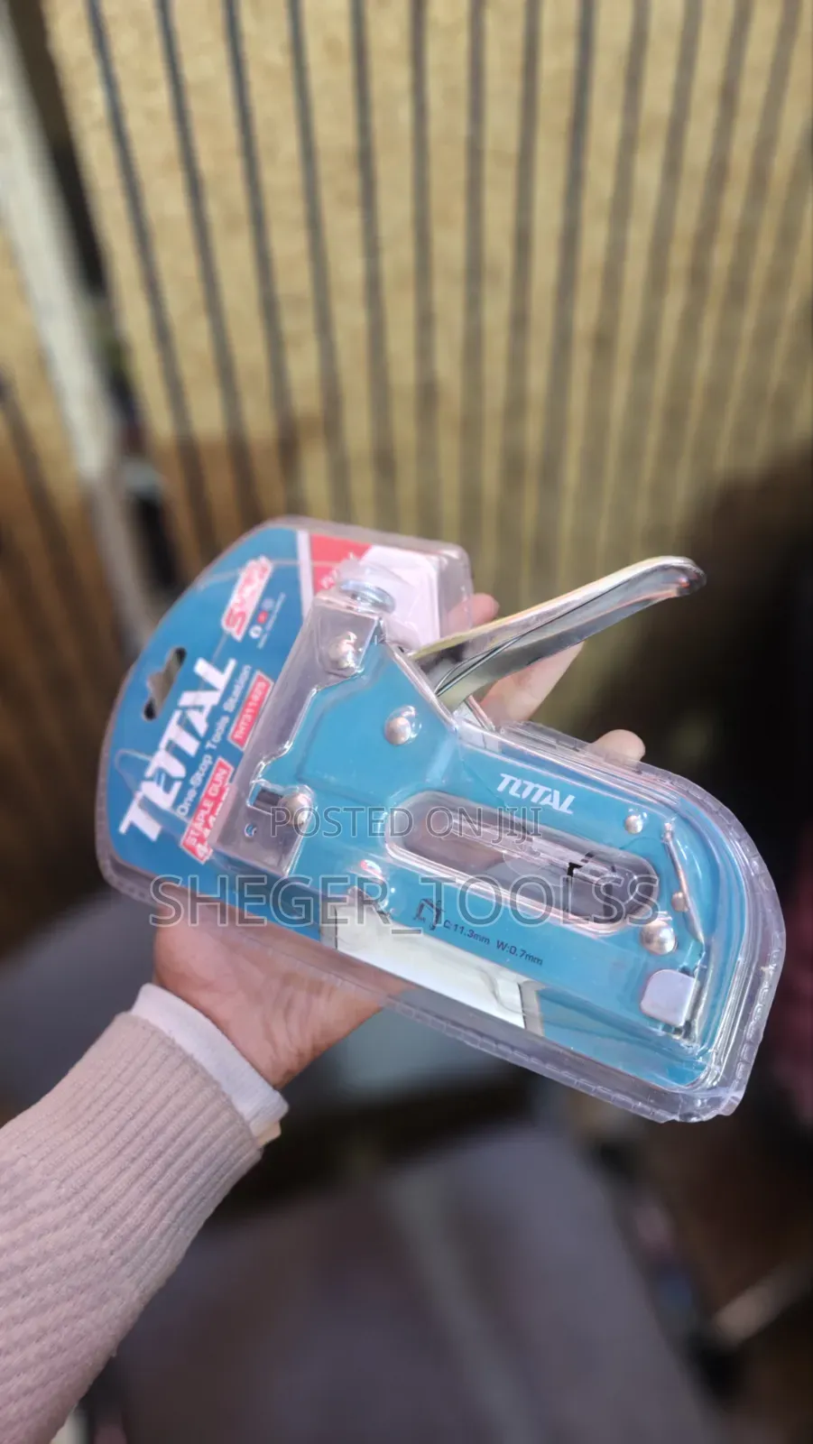Total Manuel Staple | Total በእጅ የሚሰራ ስቴፕል ሽጉጥ