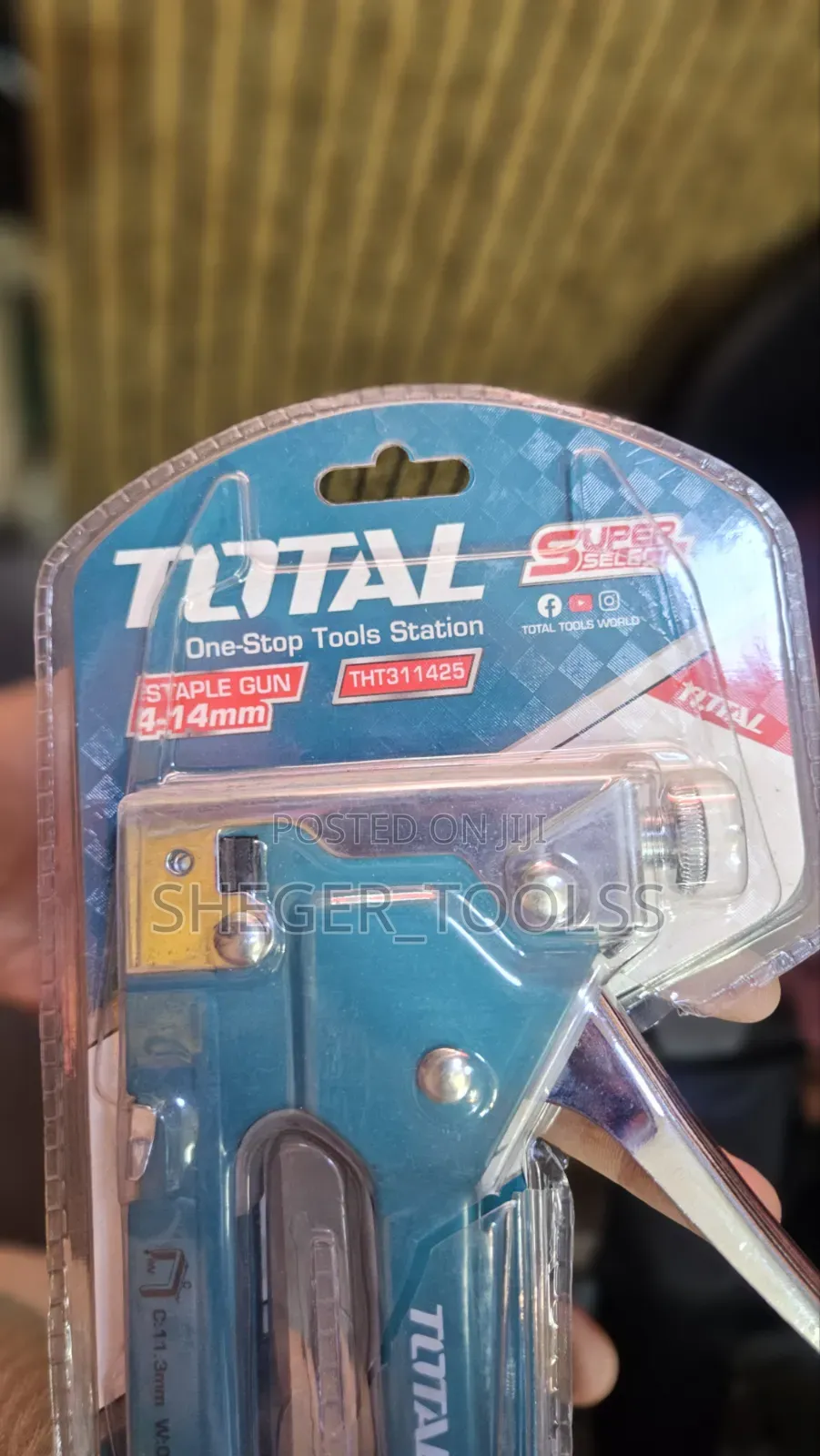 Total Manuel Staple | Total በእጅ የሚሰራ ስቴፕል ሽጉጥ