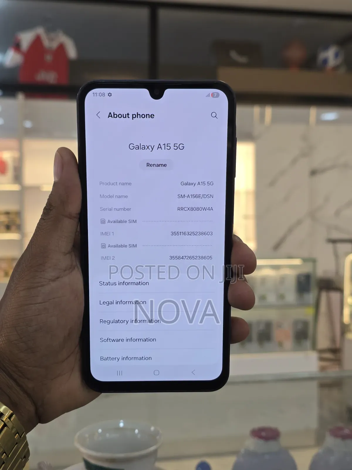 Samsung Galaxy A15 5G 256 GB Blue