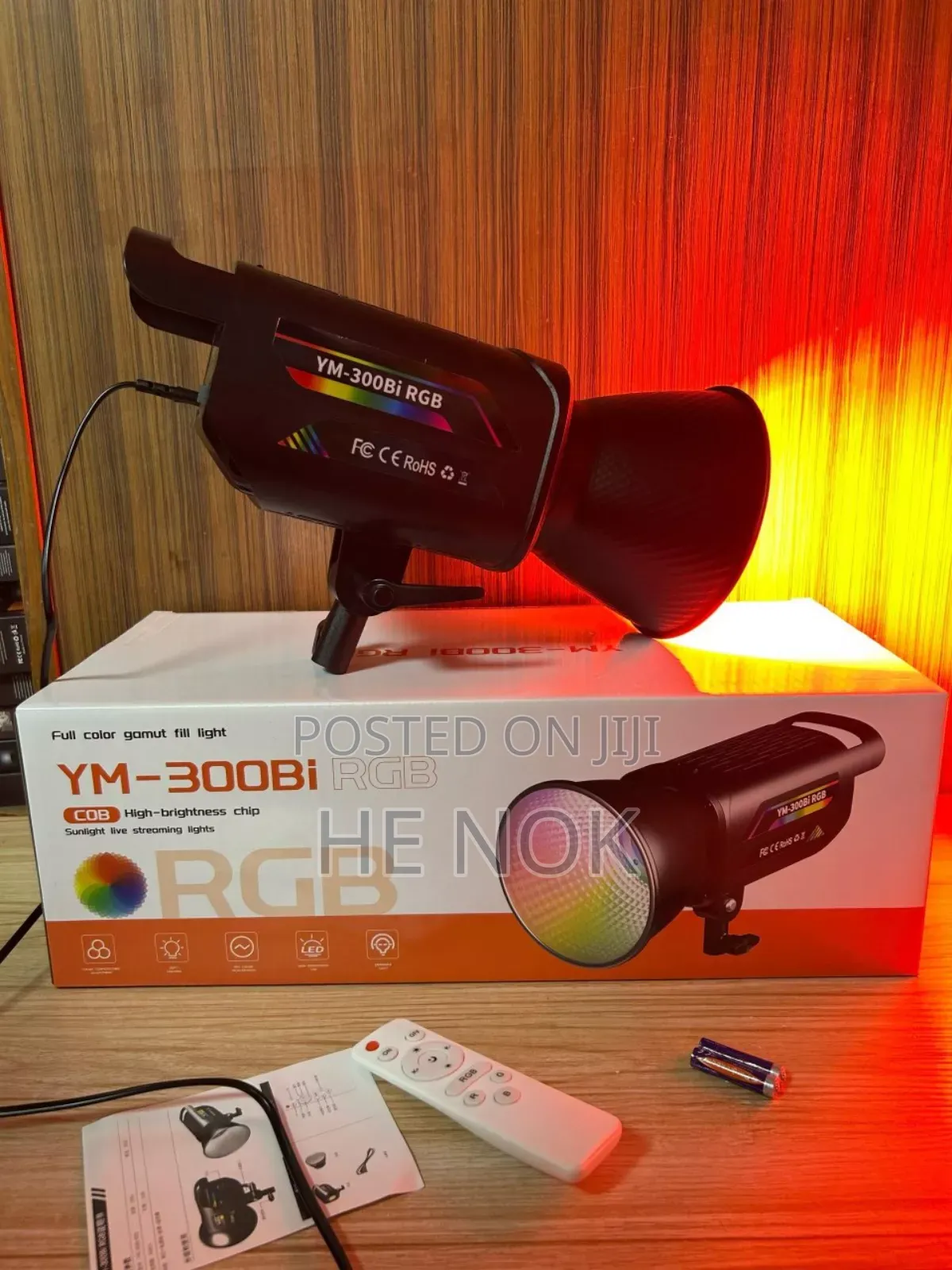 Ym- 300bi RGB Cob Led Video Light