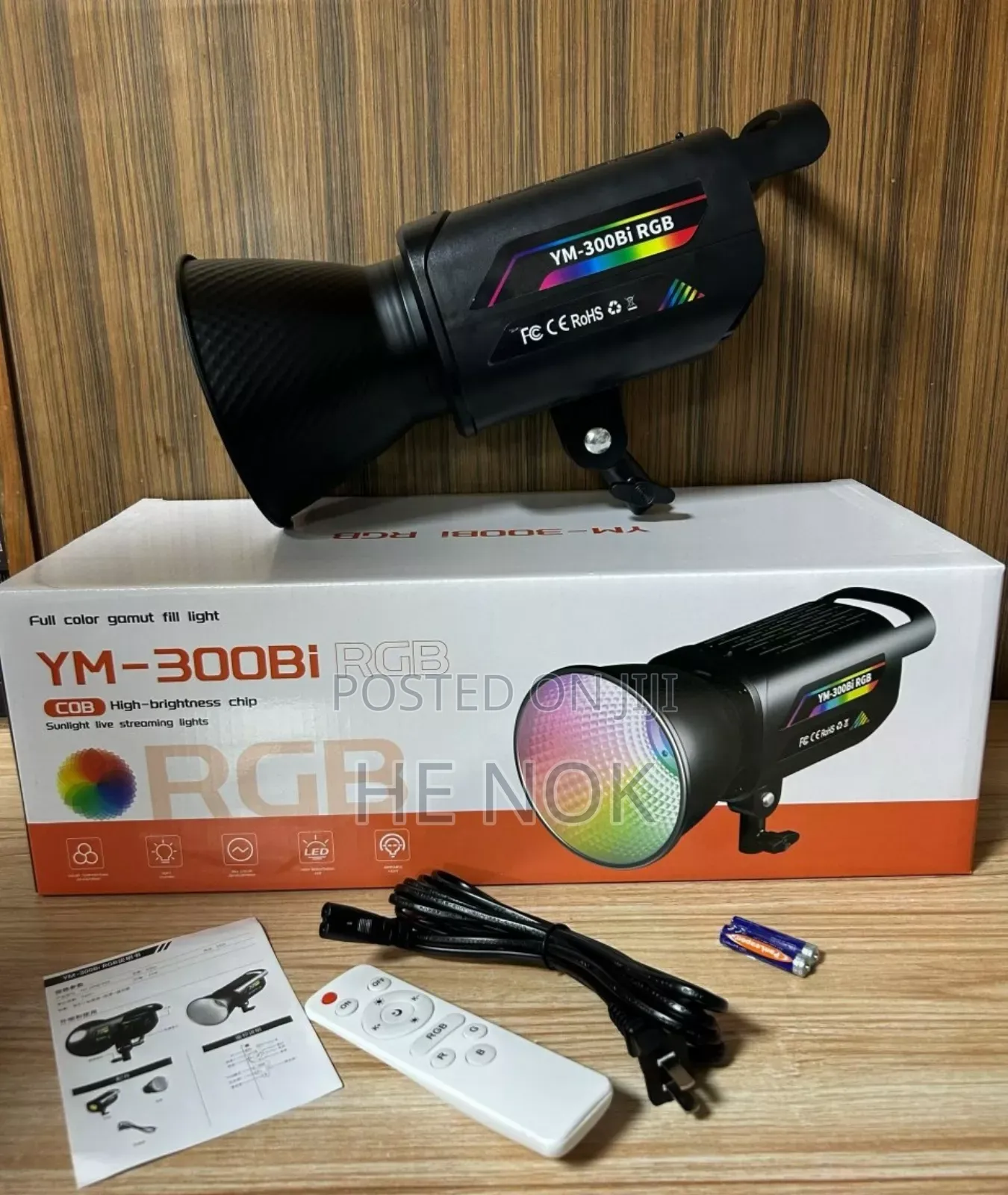 Ym- 300bi RGB Cob Led Video Light