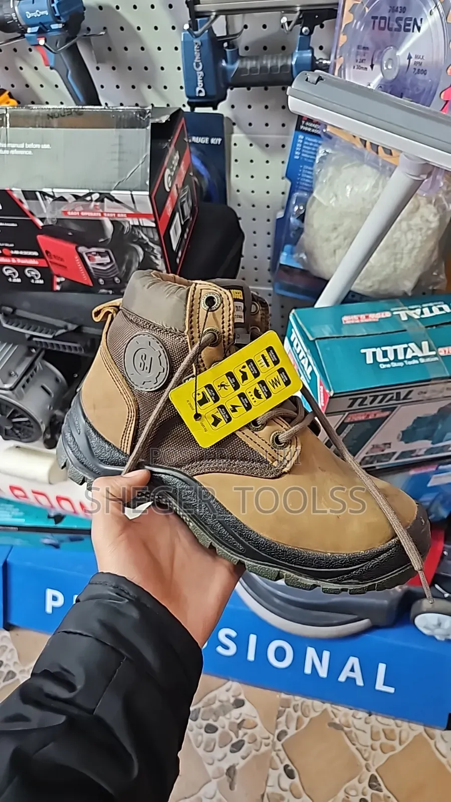 Ingco Safety Shoes | የኢንግኮ (Ingco) የደህንነት ጫማዎች 39