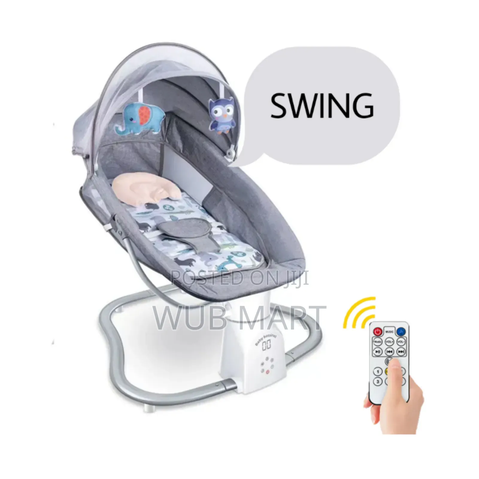 3-in-1 Baby Bassinet Swing 3 በ 1 የልጆች ማስተኛ እና ዥዋዥዌ