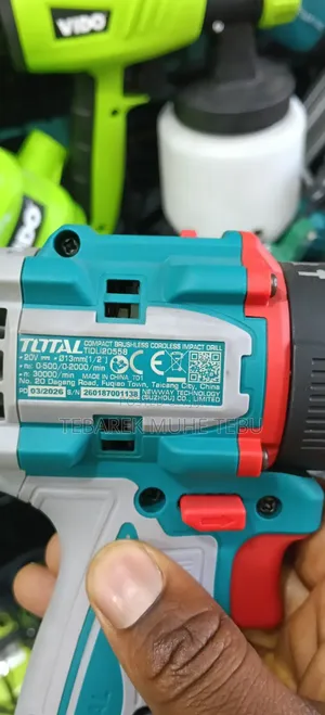 TOTAL 20V Brushless Cordless Impact Drill 13mm