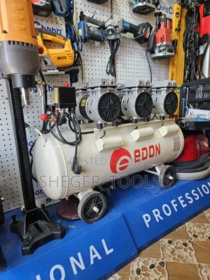 Edon 100 Liter Silent Compressor | የኤዶን (Edon) 100 ሊትር ኮምፕሬሰር