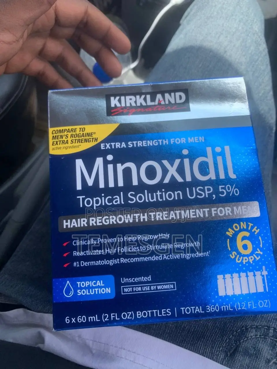 Hair Grows Minoxidil