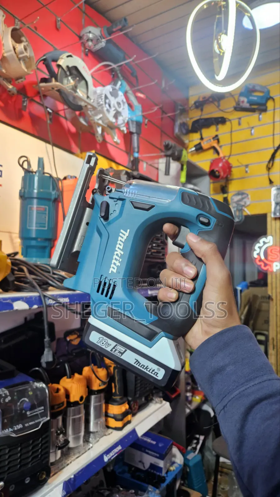 ማኪታ ኦሪጅናል ቻርጅ ጅግሶ | Makita CHARGEABLE Jigsaw