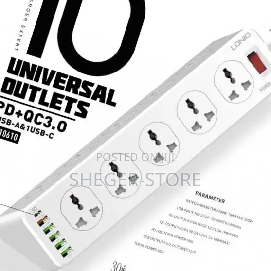 Brand New and Durable Universal Power Socket