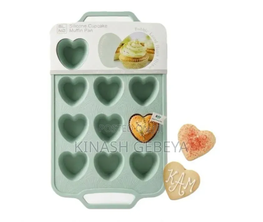 High Quality Silicone Heartshaped Pan