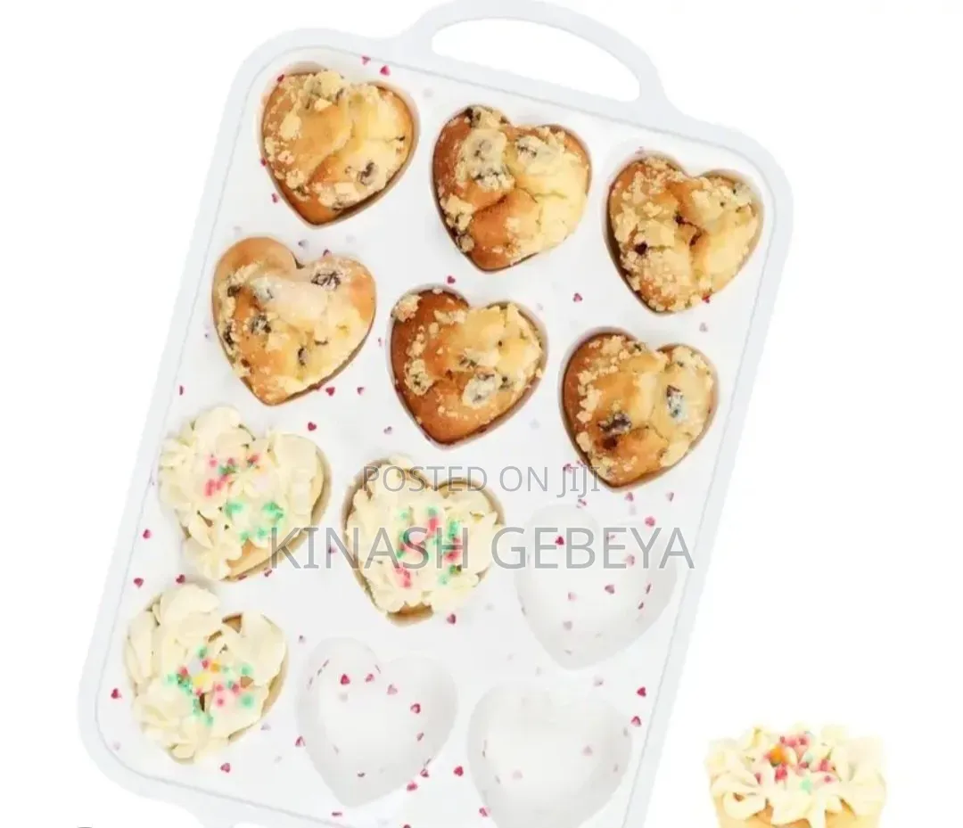 High Quality Silicone Heartshaped Pan