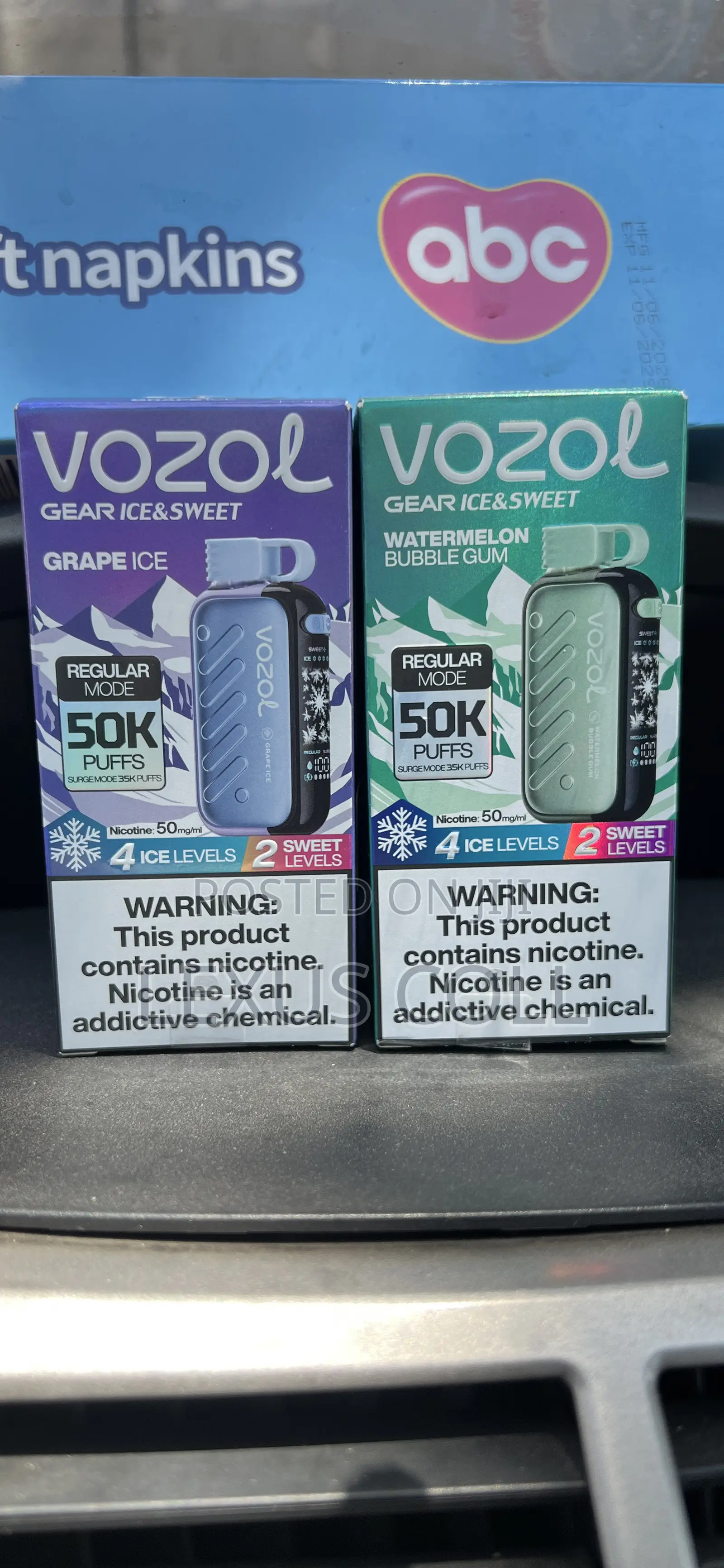 Vozol Vape 50,000 Puff Available