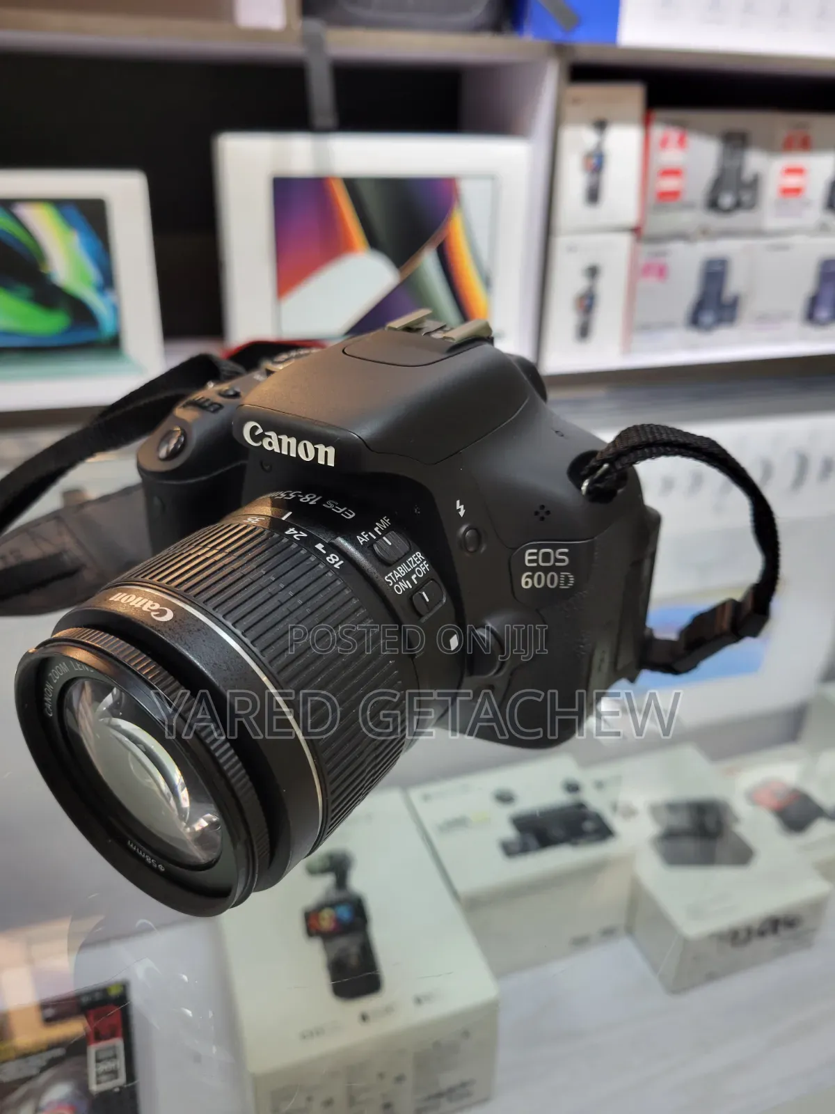 Canon 600D With 18-55mm Lens