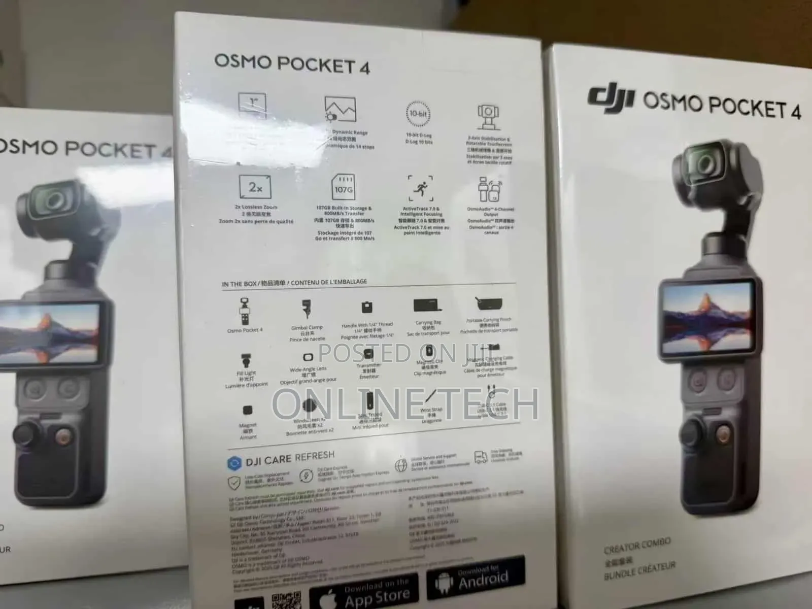 DJI Osmo Pocket 4 Creator Combo (New)
