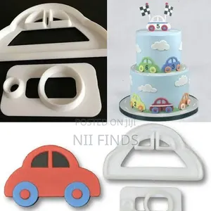 Car Shaped Plastic Cookie Cutter