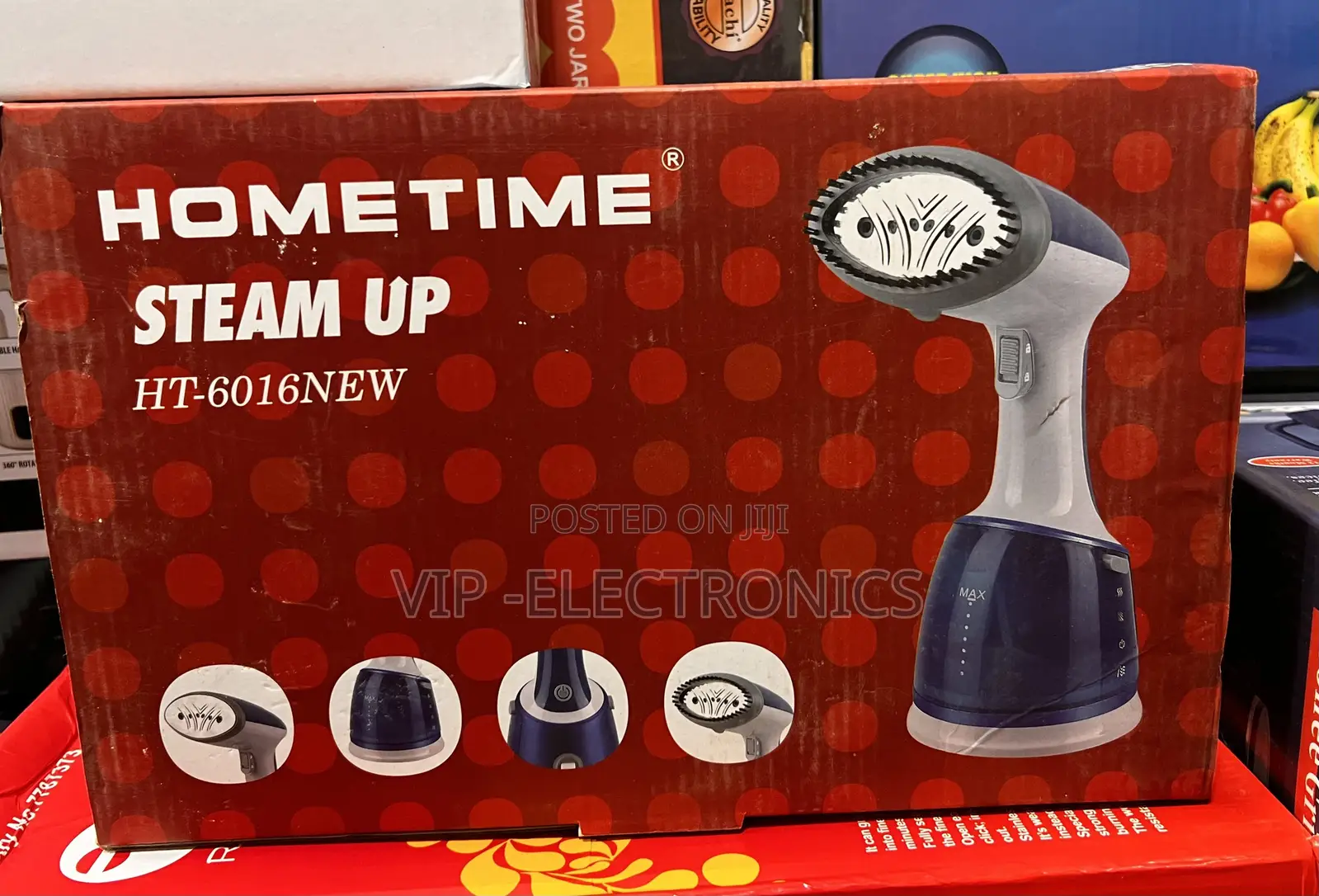 HOMETIME Steam Up Hand Held Garment Steamer (HT-6016NEW)