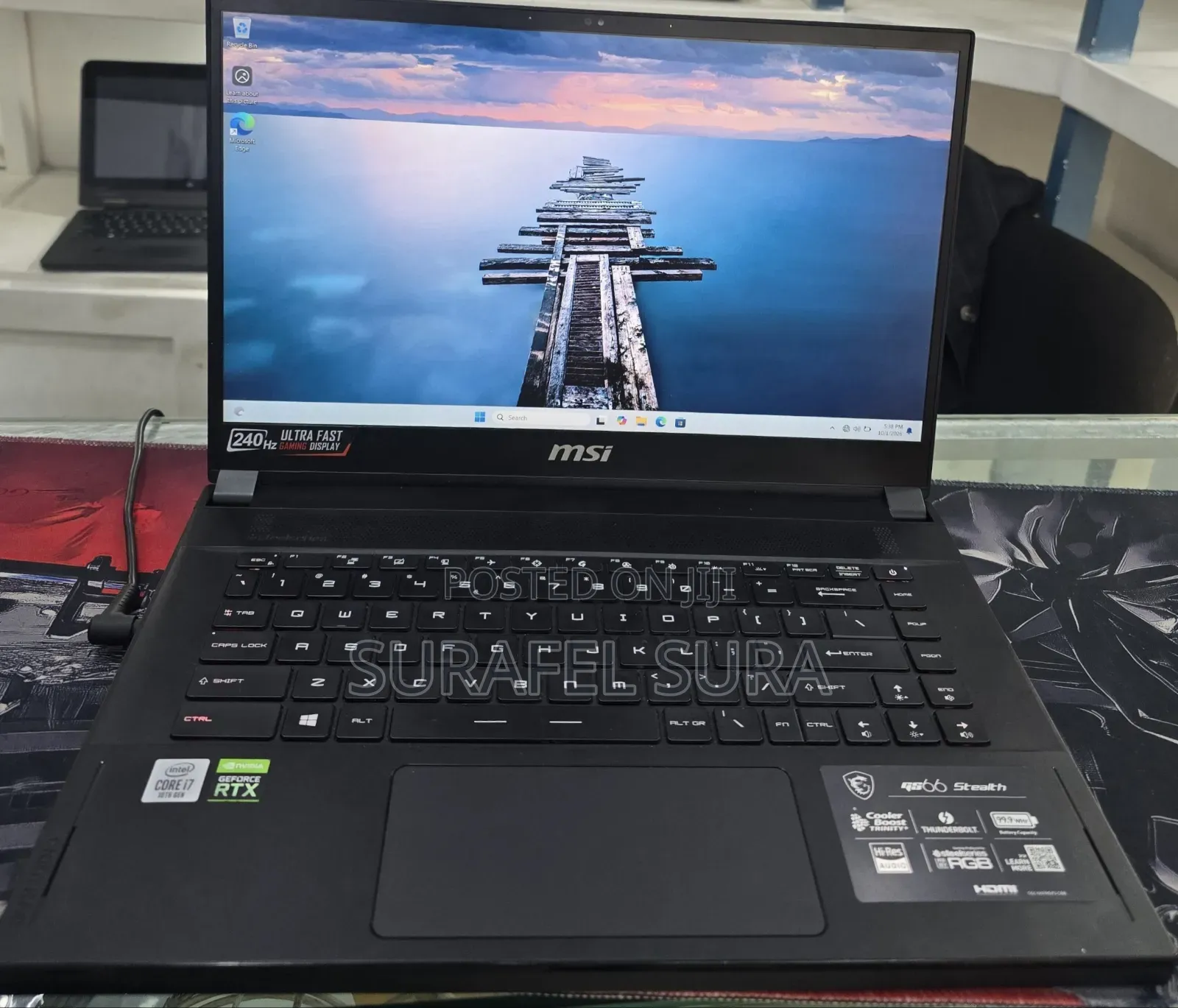 New Laptop MSI GL62M 7RC 16GB Intel Core i7 SSD 512GB