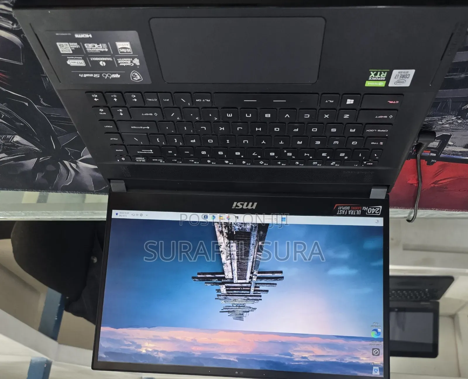 New Laptop MSI GL62M 7RC 16GB Intel Core i7 SSD 512GB