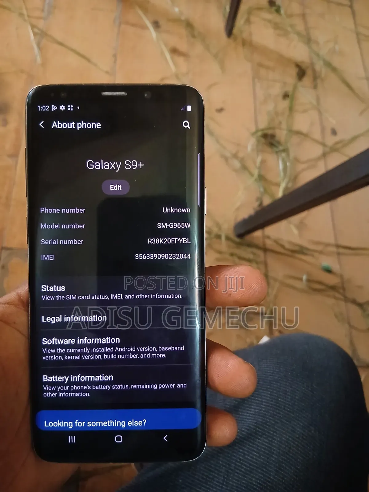 Samsung Galaxy S9 Plus 64 GB Black