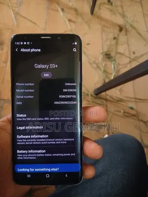 Samsung Galaxy S9 Plus 64 GB Black