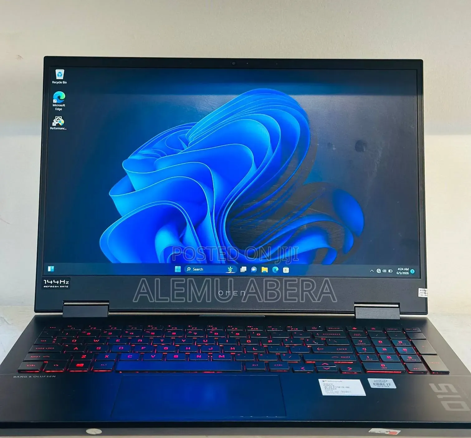 New Laptop HP Omen 15 16GB Intel Core i7 SSD 512GB