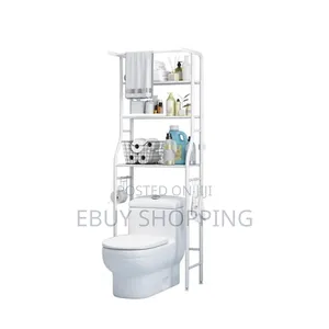 Storage Space on Its Sturdy Metal Shelves.