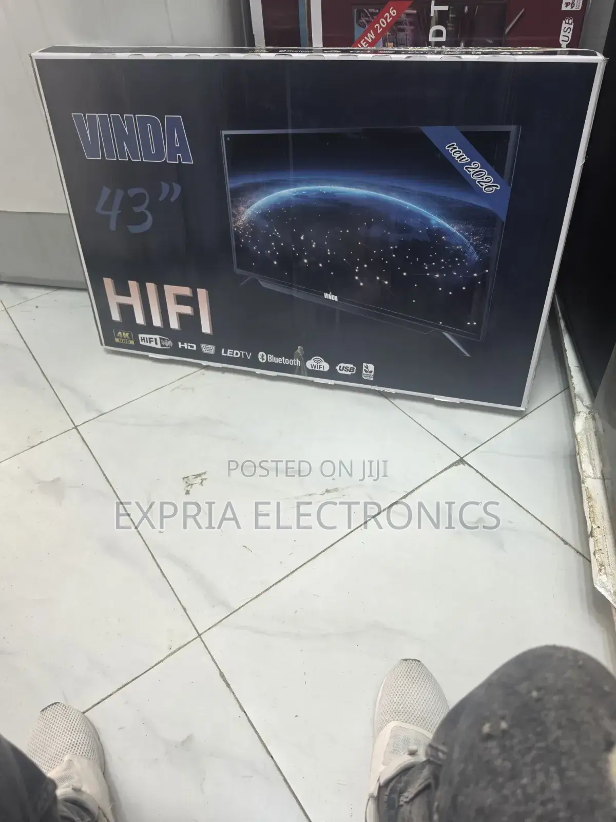 Vinda TV 43 Smart Duoble Glass 2026