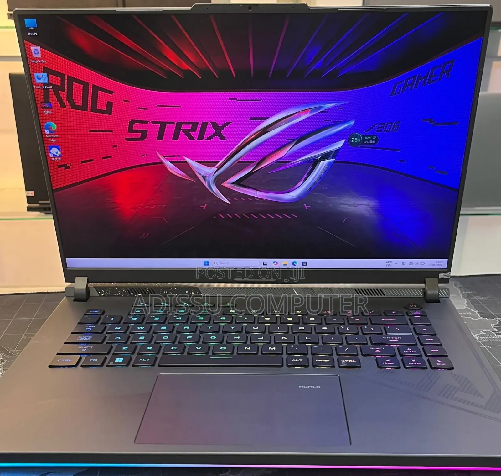 New Laptop Asus ROG Strix G16 G614 16GB Intel Core i9 SSD 1T
