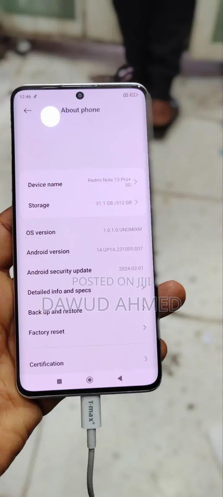 Xiaomi Redmi Note 13 Pro+ 512 GB White
