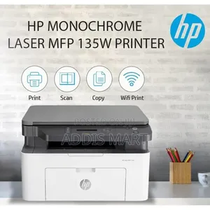 HP Monochrome Laser MFP 135w Printer