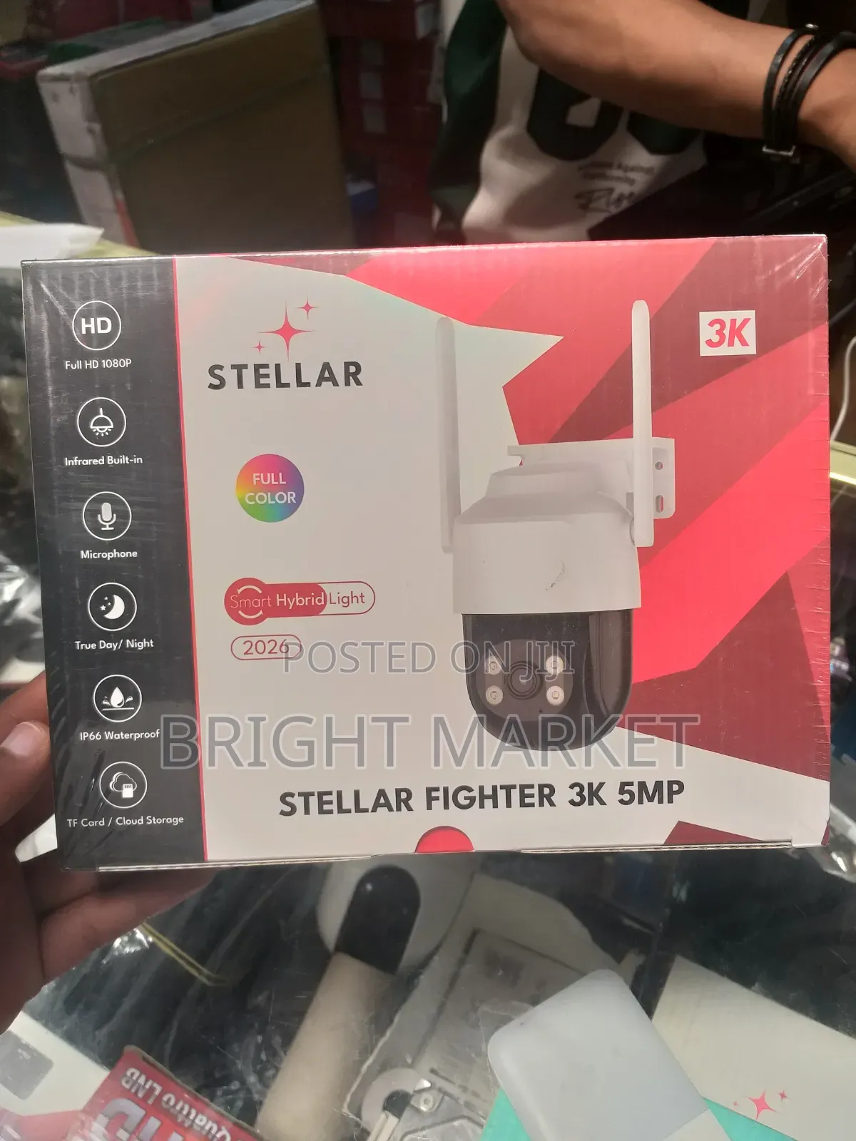 Stellar 3k Waterproof Outdoor Security Camera 360°