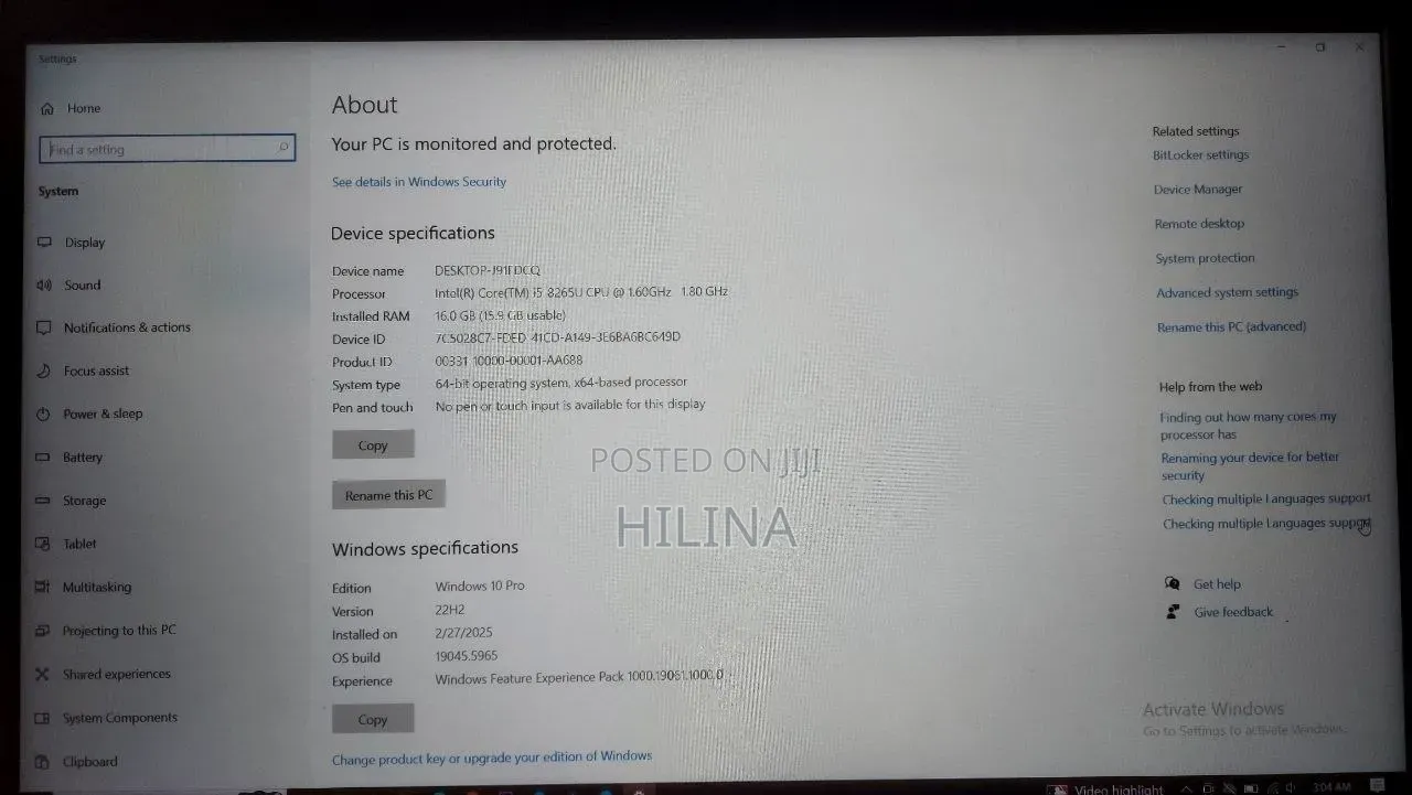 Laptop HP Pavilion 15 16GB Intel Core i5 SSD 512GB