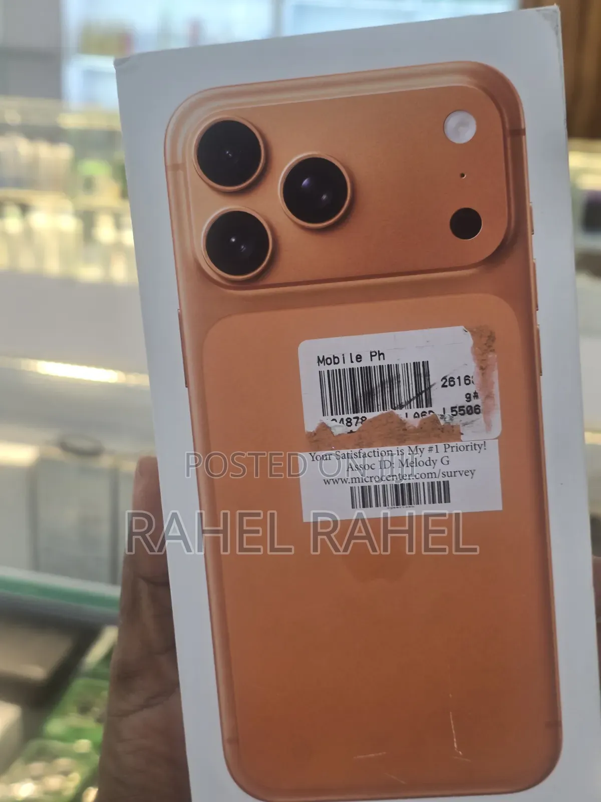 New Apple iPhone 17 Pro Max 256 GB Orange