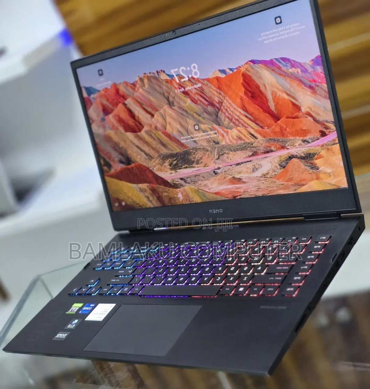 New Laptop HP Omen 17 16GB Intel Core i7 SSD 1T