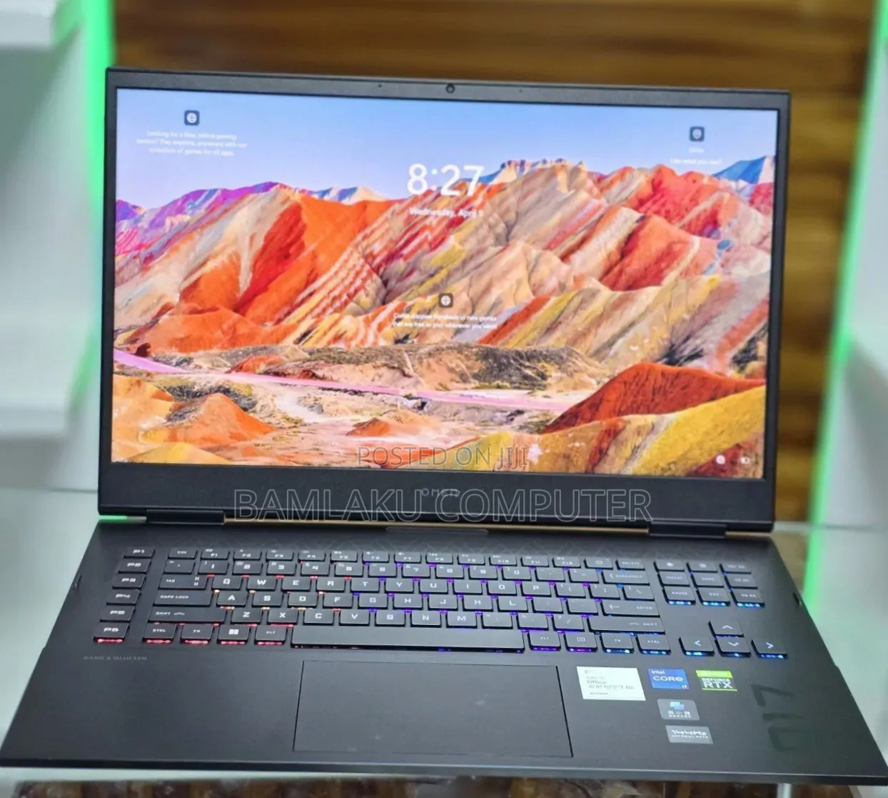 New Laptop HP Omen 17 16GB Intel Core i7 SSD 1T