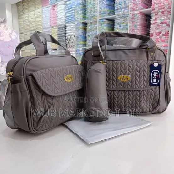 Chicco 4-in-1 Mommy Bag ቺኮ ብራንድ የእናቶች ቦርሳ