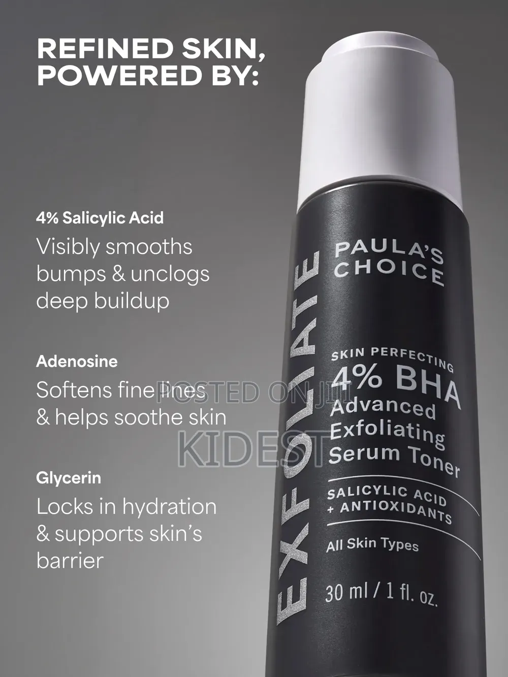 Paulas Choice Exfoilating Salicylic Acid Serum Toner
