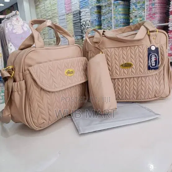 Chicco 4-in-1 Mommy Bag ቺኮ ብራንድ የእናቶች ቦርሳ