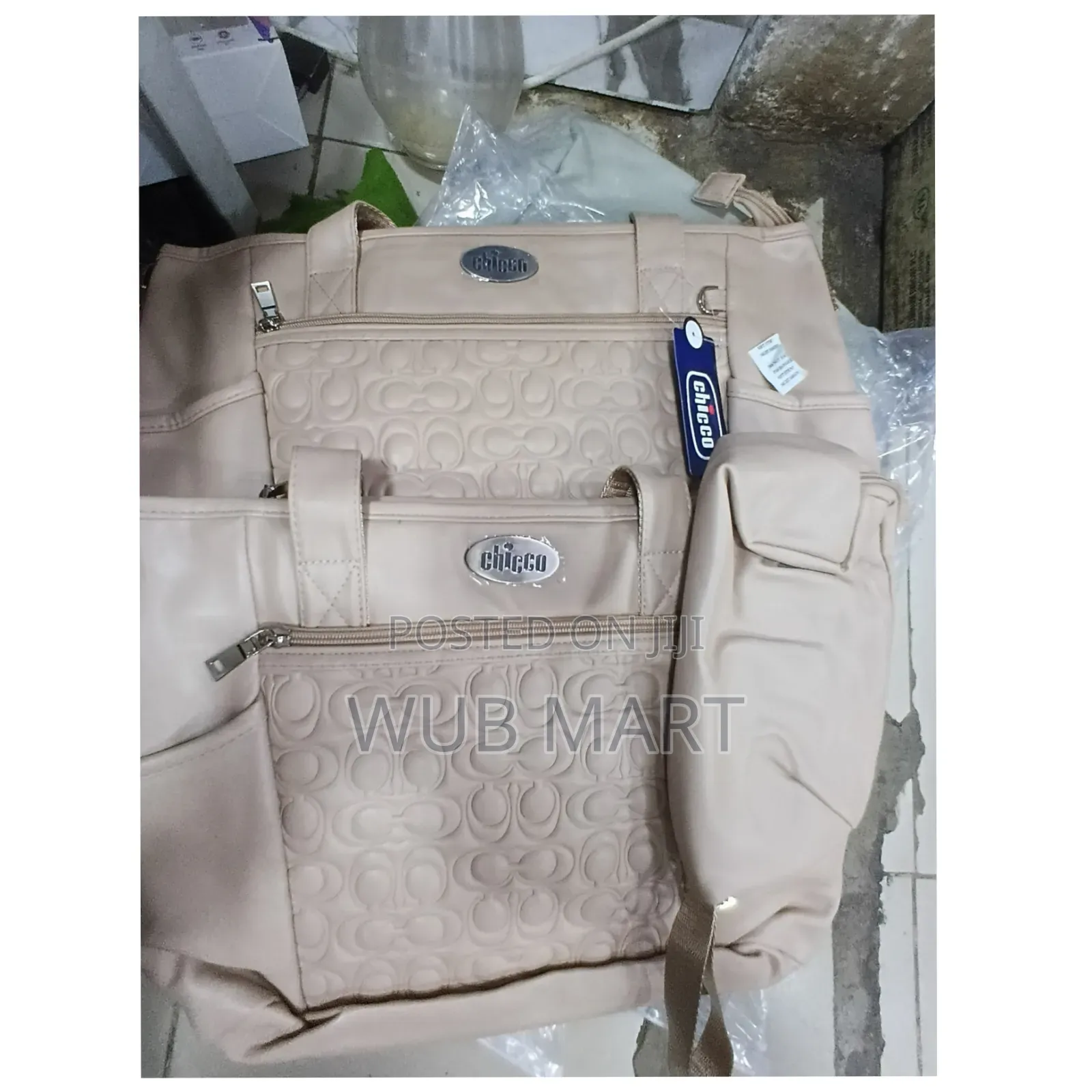 Chicco 4-in-1 Mommy Bag ቺኮ ብራንድ የእናቶች ቦርሳ