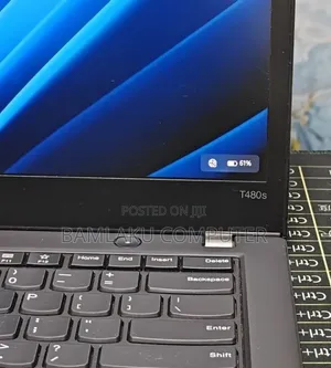 New Laptop Lenovo ThinkPad T480s 8GB Intel Core i7 SSD 256GB