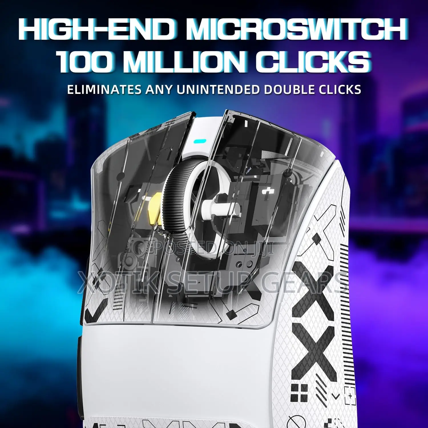 ATTACK SHARK V3 PRO Wireless Mouse-Gaming Mouse With RGB Charging Dock