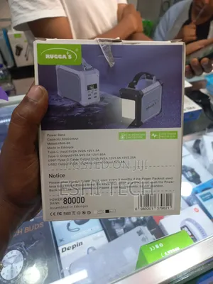 RUGGAS Powerbank 80,000mah