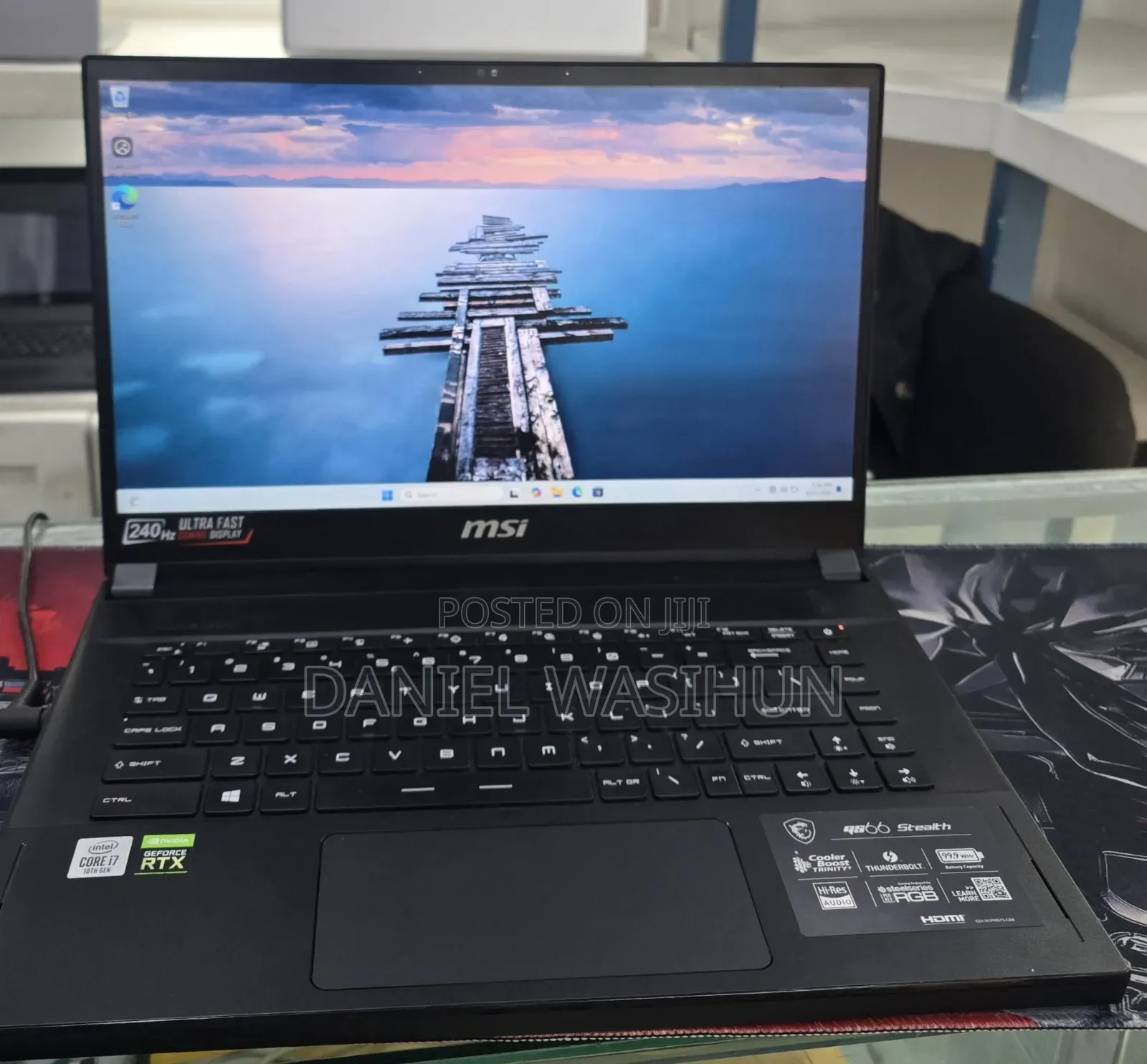 New Laptop MSI 16GB Intel Core i7 SSD 512GB