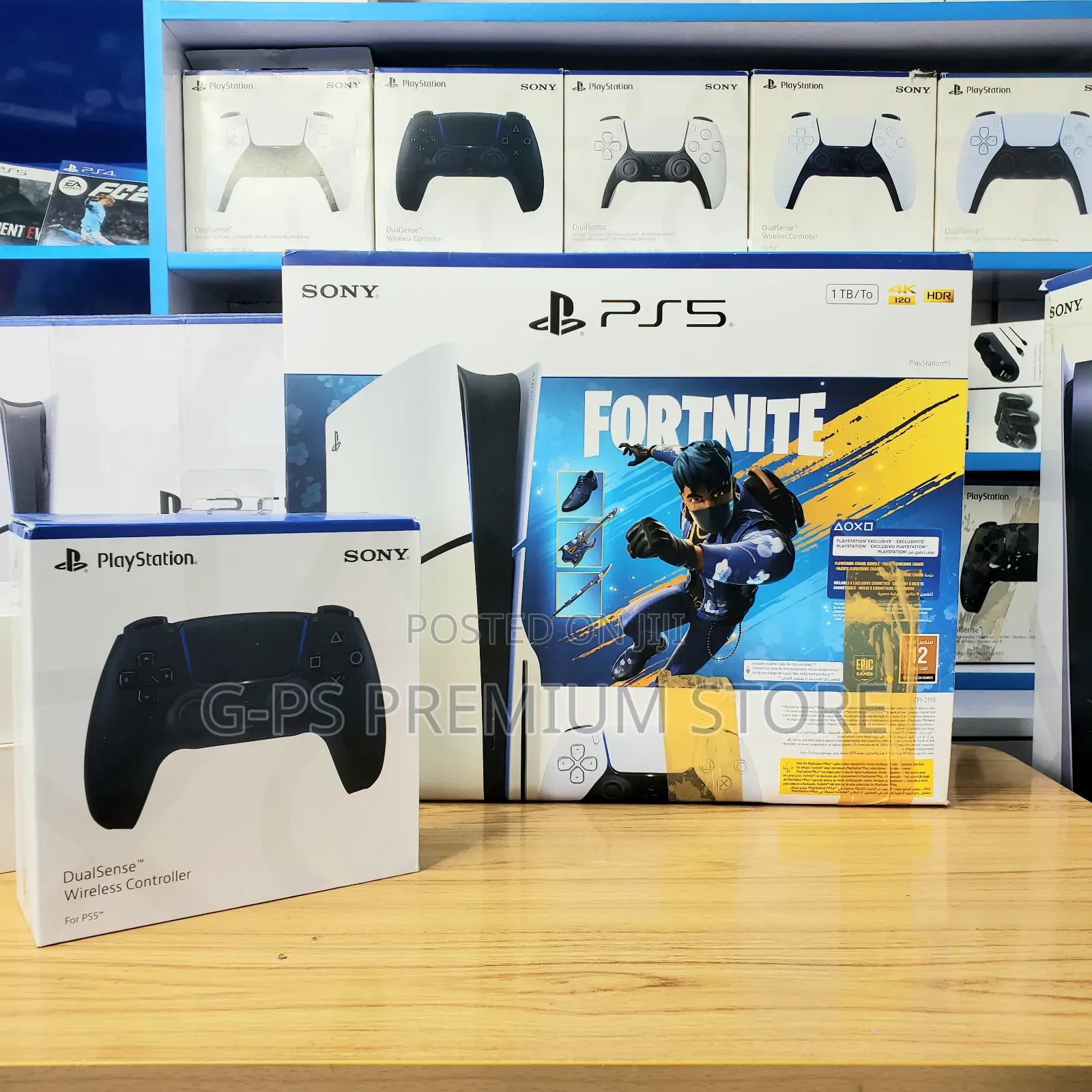 Original PS5 Slim Brand New 1 Joystick 5 Games ከ Poland የመጣ