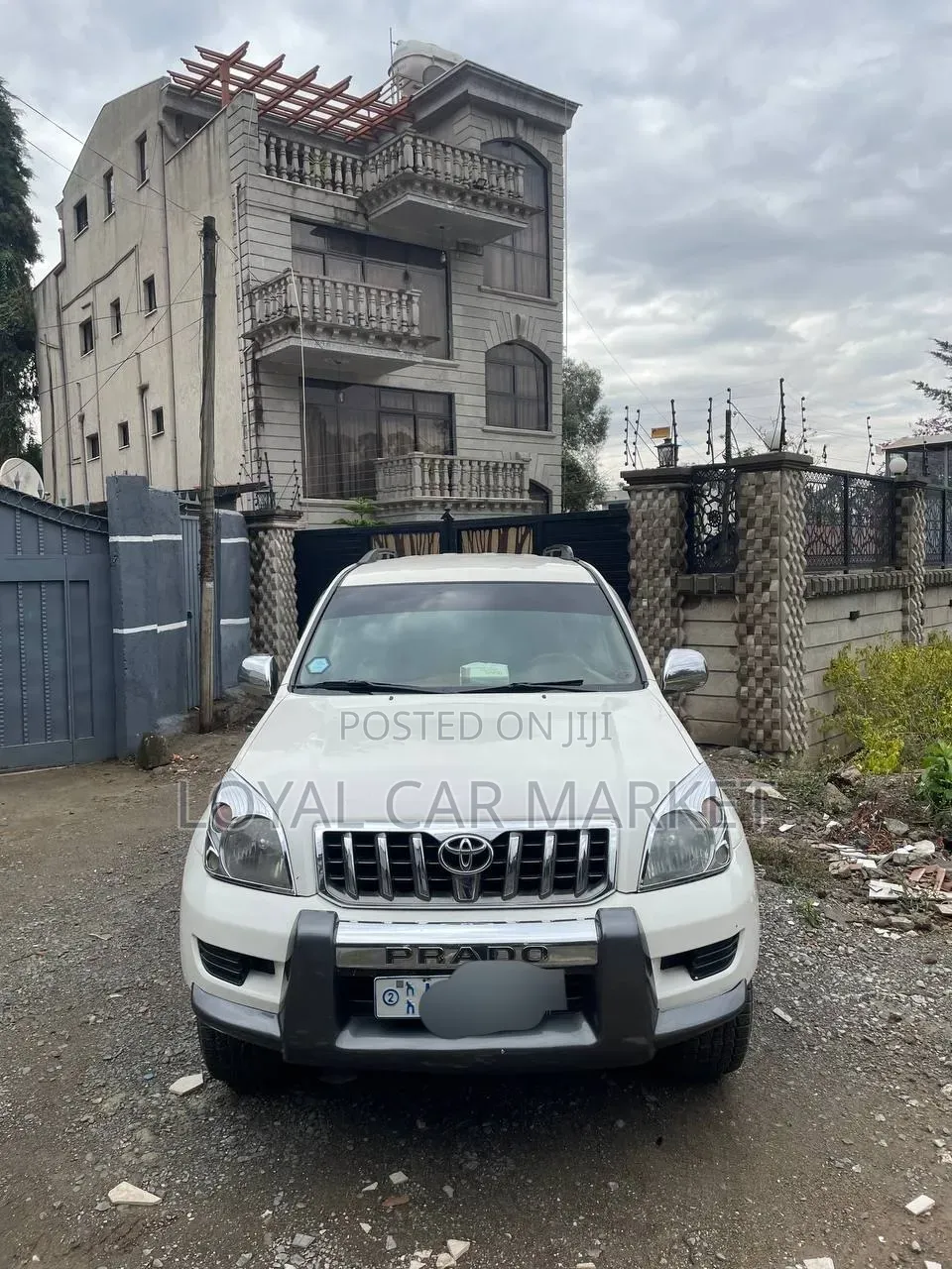Toyota Land Cruiser Prado 2007 White