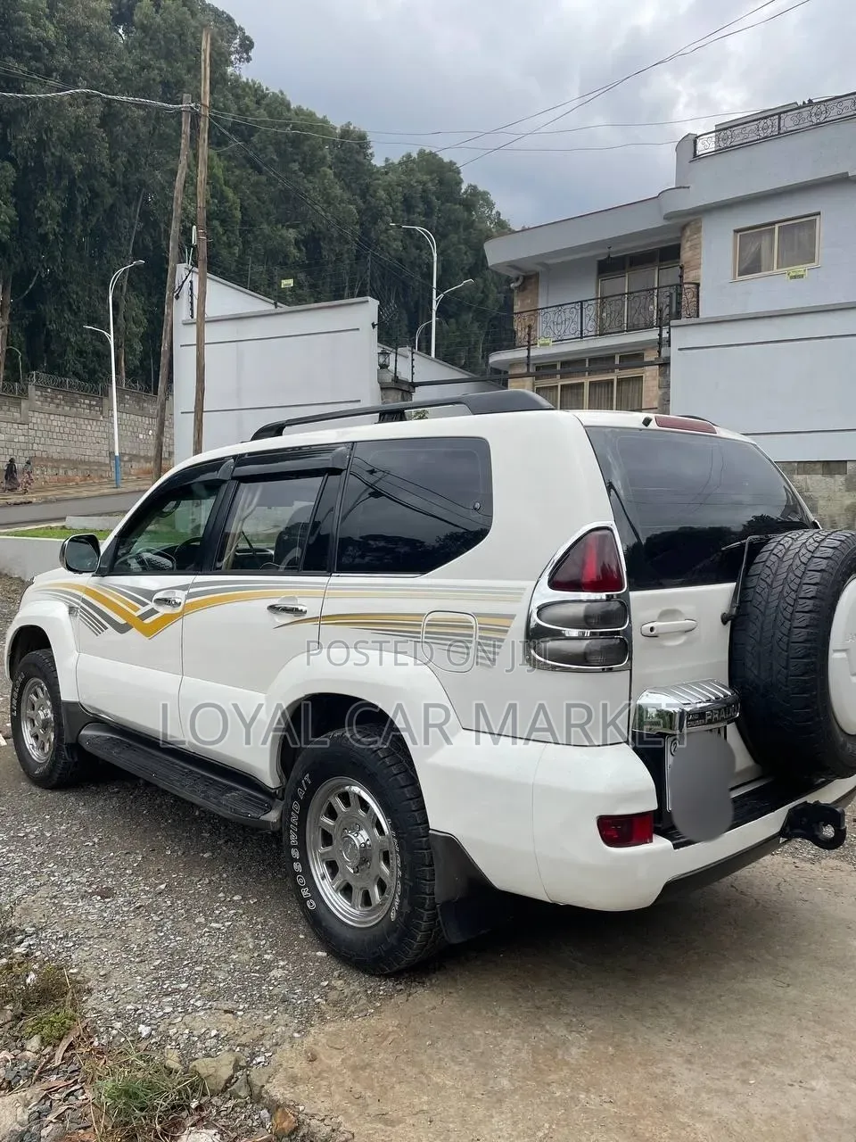 Toyota Land Cruiser Prado 2007 White