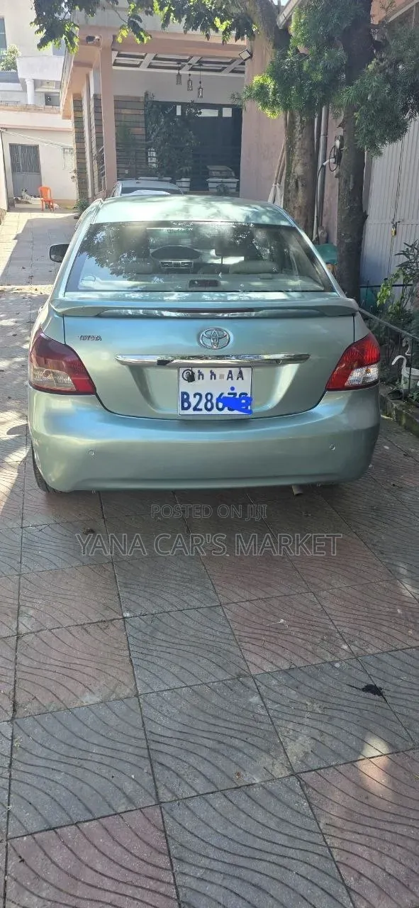 Toyota Belta 2008 Blue