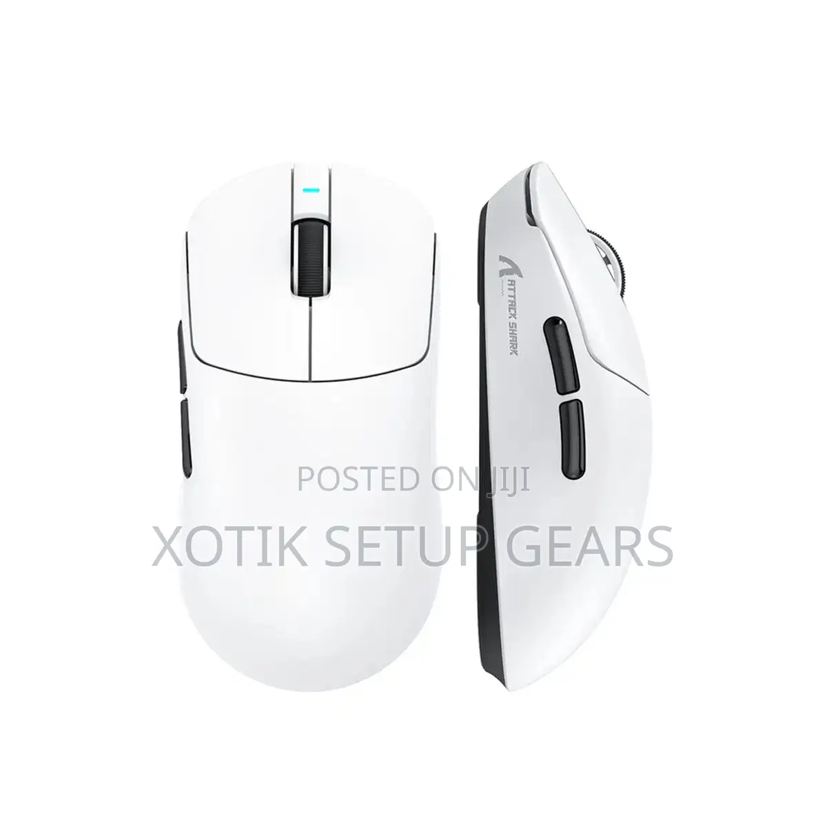 ATTACK SHARK X8 SE White Gaming Mouse - Tri Mode Wireless Mouse