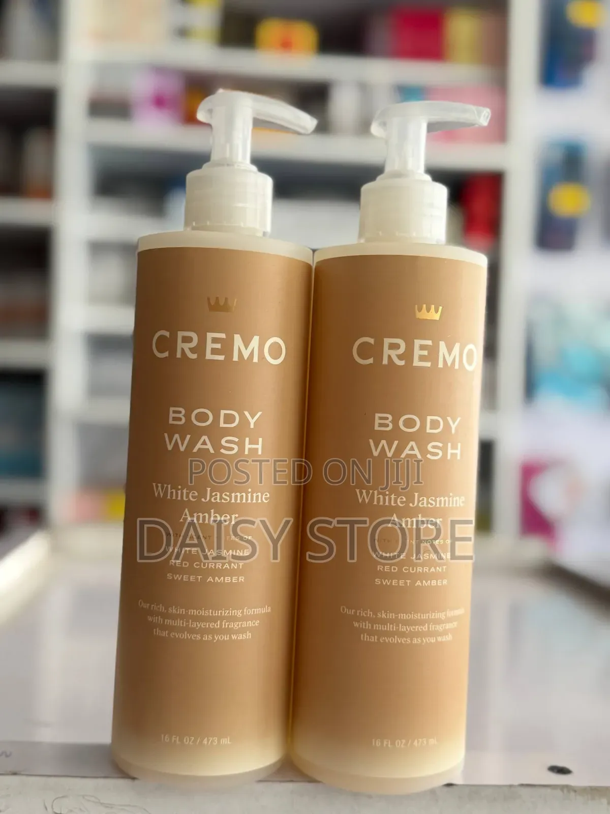 Cremo Body Wash - White Jasmine Amber (473ml)