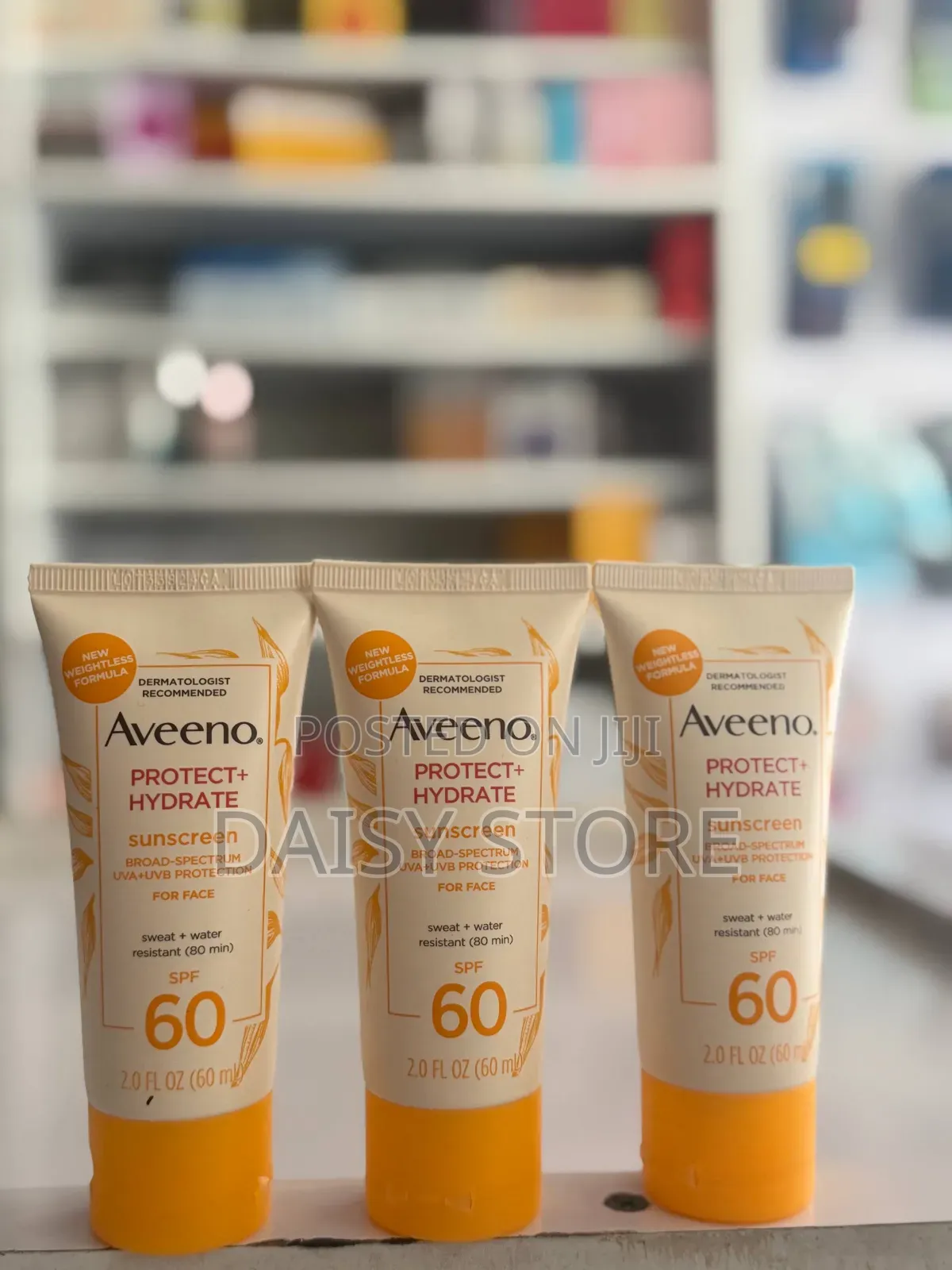Aveeno Protect + Hydrate Sunscreen SPF 60 for Face