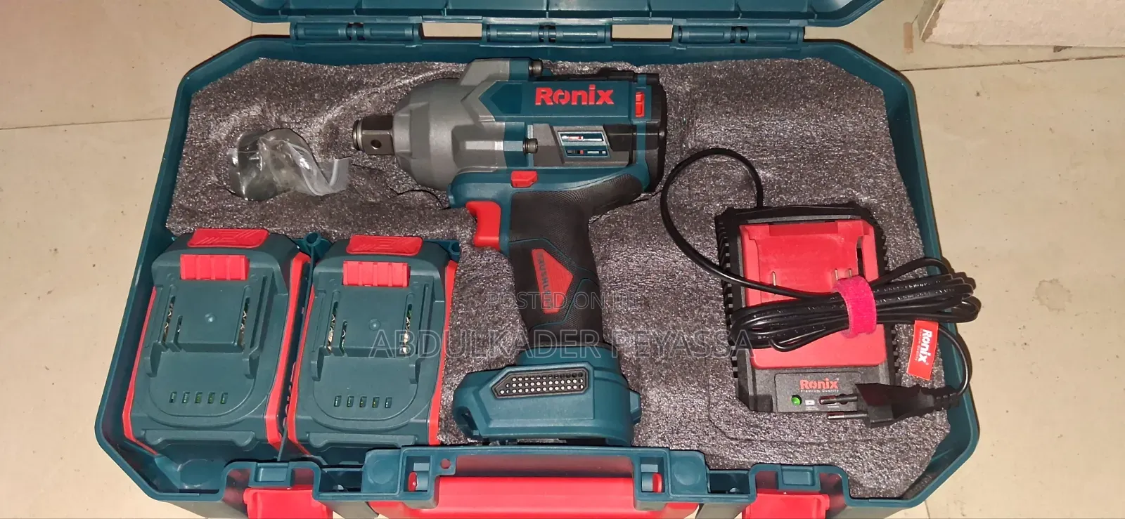 Ronix 1000nm Chargible Brushless Impact Wrench